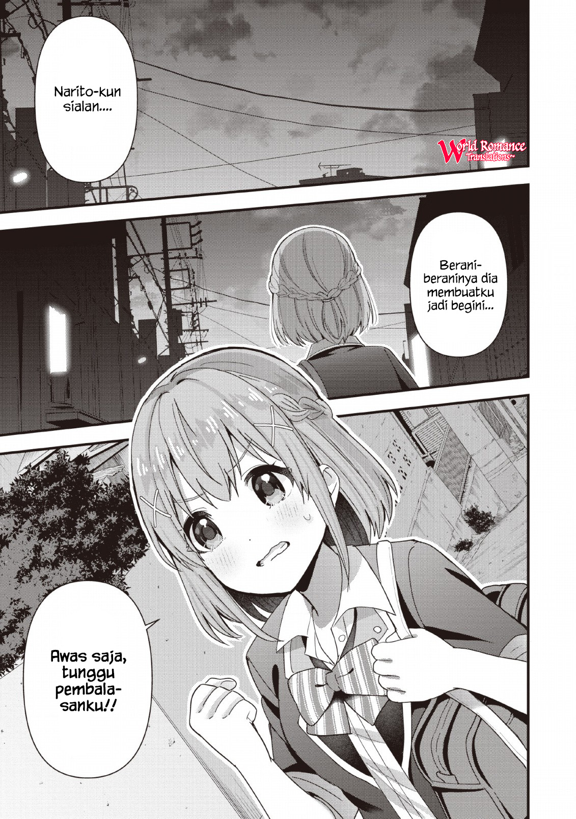 The Cute Girl Sitting Next to Me Is Trying to Make Me Fall in Love With Her as a Way to Ridicule Me, but the Tables Were Turned on Her Before She Knew It Chapter 01 Gambar 35